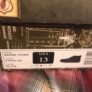 Grenade brand boots. NEW. Size 13. Black